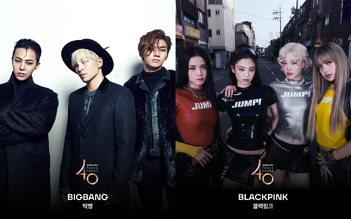 BIGBANG、BLACKPINK