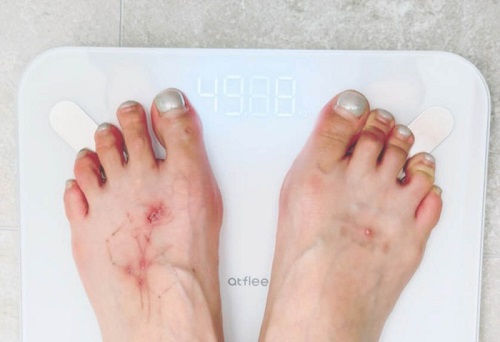 50kgを切ったと報告