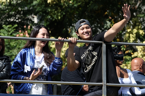 大谷翔平、真美子さん