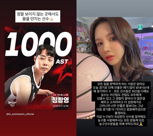 チョン・チャンヨン（左）とジョンア