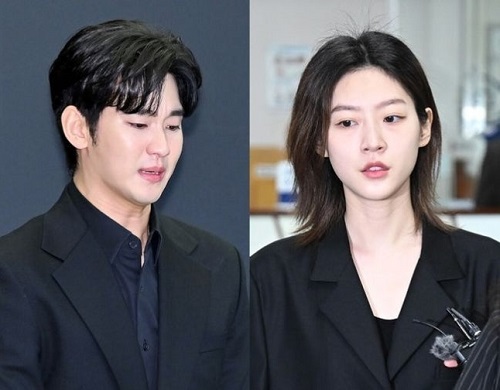 キム・スヒョン（左）とキム・セロンさん