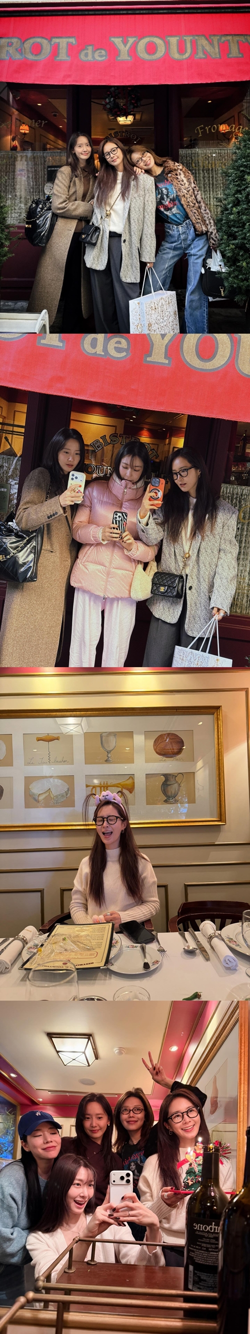 ティファニー、サニー、ユナ、スヨン、ユリり