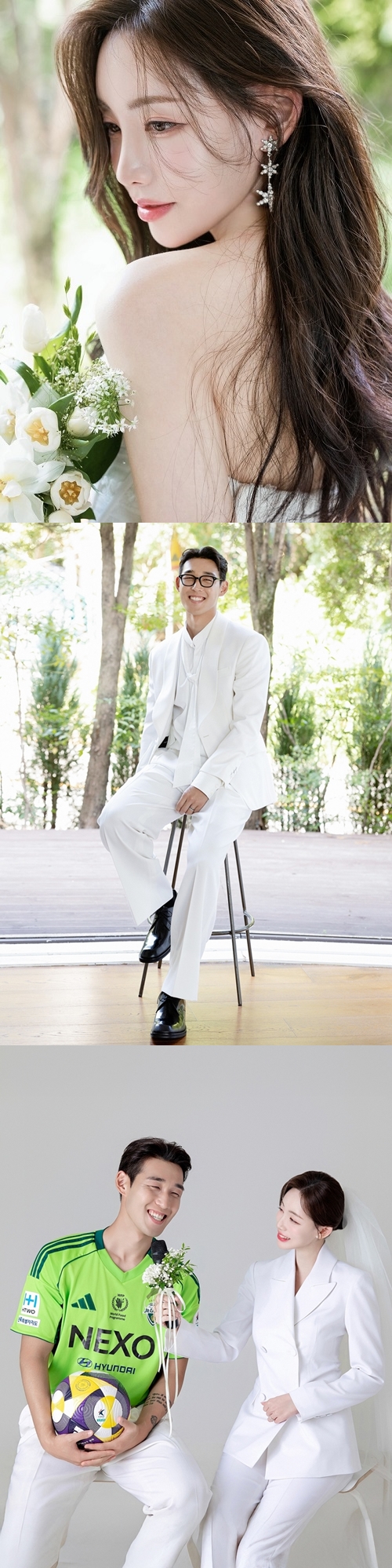 ソン・ミンギュ（左）とクァク・ミンソン