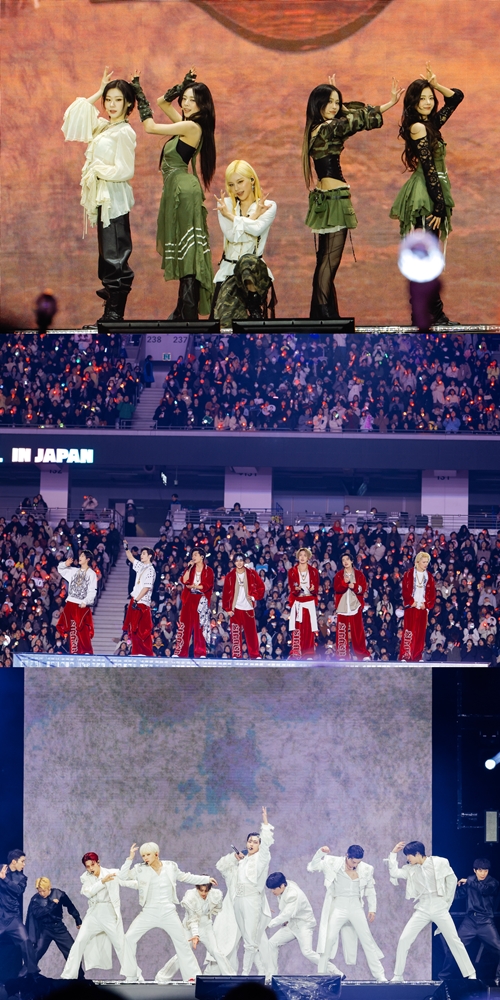 ITZY、ENHYPEN、ATEEZ