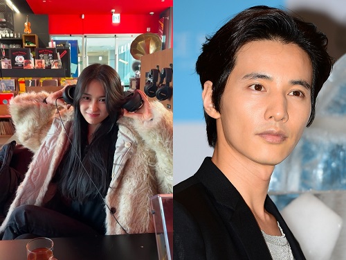 ハン・ガウル（左）とウォンビン