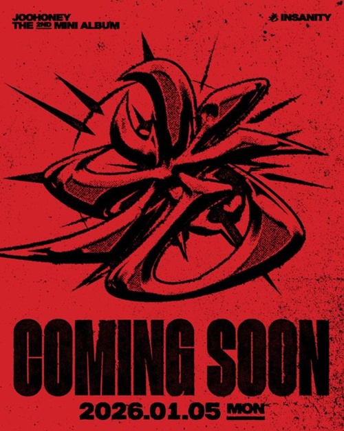 ジュホン新アルバム『光（INSANITY）』カミングスーンイメージ