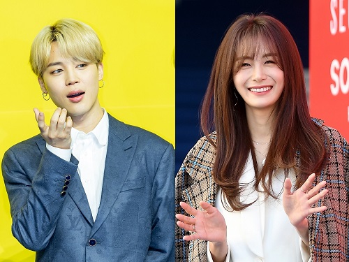 JIMIN（左）とソン・ダウン