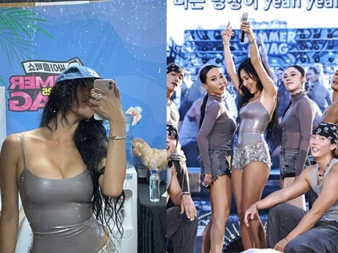 MAMAMOO・ファサ、「ずぶ濡れショー」で爆発的な魅力を発散して話題