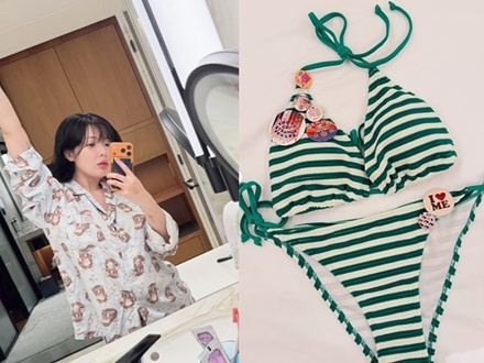 ヒョナがダイエット成功を“自信満々”に報告。着用ビキニも公開