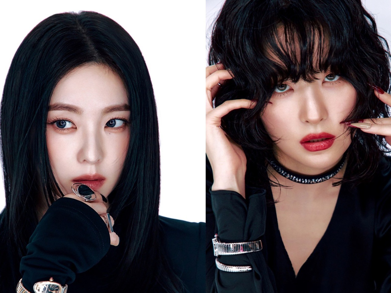 Red Velvet・アイリーン＆スルギ、妖艶かつシックな魅力で乗馬!?新AL『TILT』ティザー写真公開