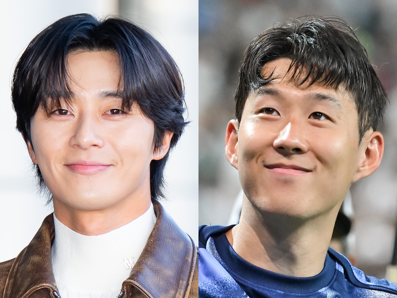 えっ、なんでそこに!? 俳優パク・ソジュン、“親友”ソン・フンミンの優勝SHOTにしれっと写り込む【PHOTO】