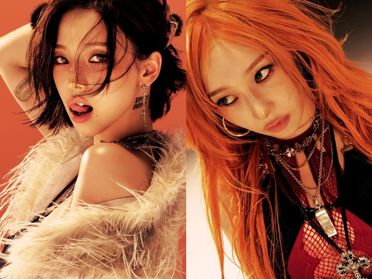 限界突破の“強烈ビジュアル”！aespa・カリナ＆ジゼル、新曲『Dirty Work』コンテンツで圧巻の存在感
