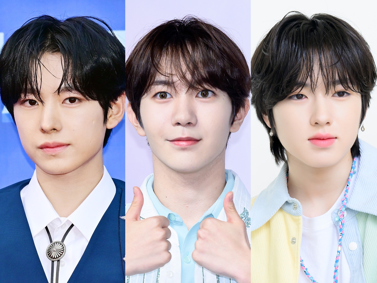 NCT WISH・ユウシ＆リョウ＆サクヤ、制服姿で遊園地デート⁉ “胸キュン必至”のビジュアルに反響【PHOTO】