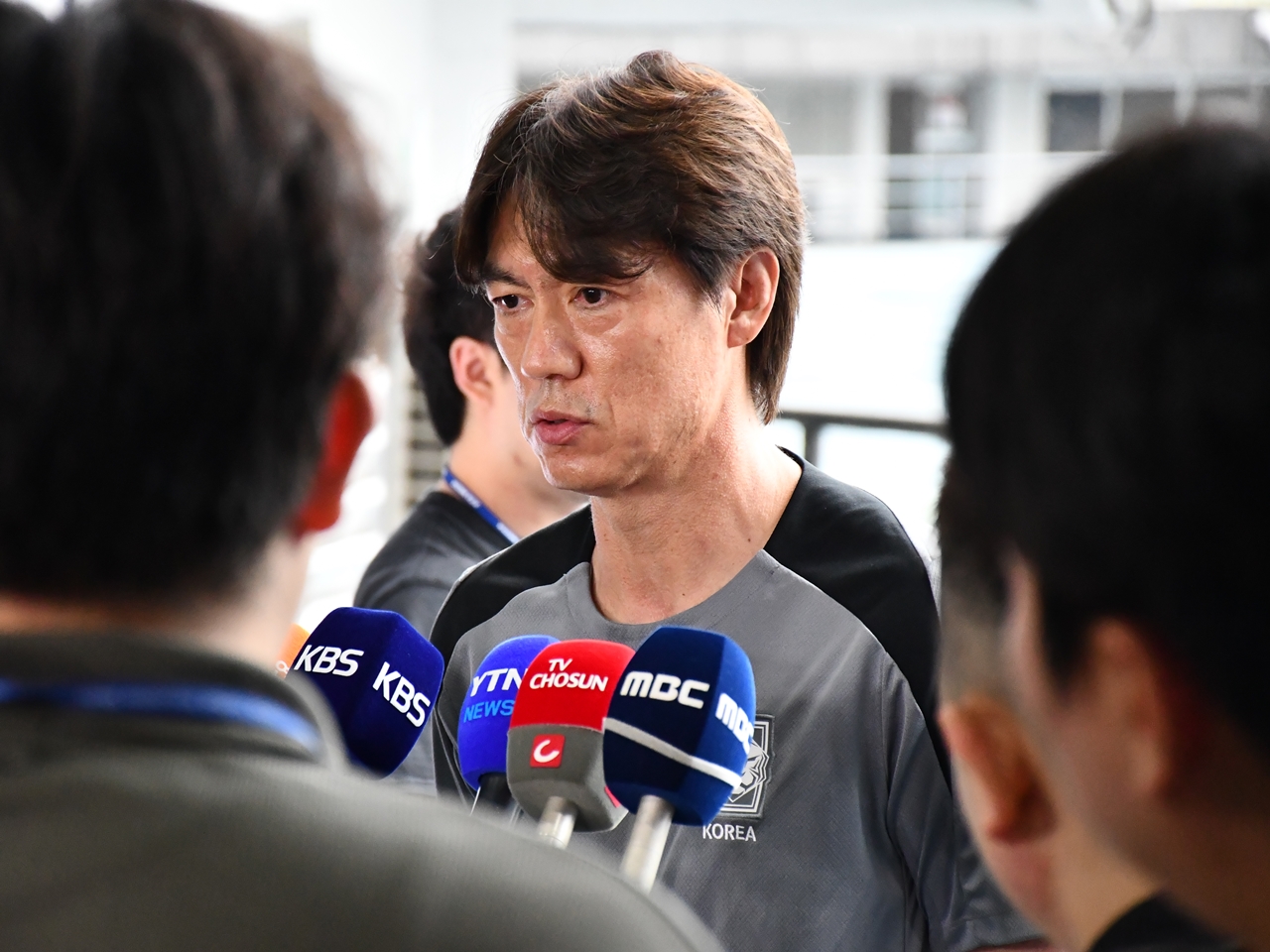 韓国代表ホン・ミョンボ監督、優勝かけた“日韓戦”へ意気込み「選手は楽しむ気持ちで試合に臨んでほしい」【E-1選手権】