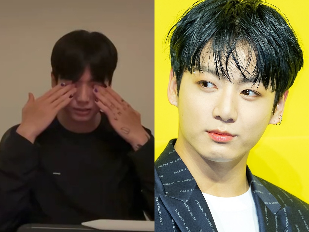 BTS・JUNG KOOK、ライブ配信中に涙を流す「ダメだよ、何やってるんだよ！」　話題の作品にハマった姿