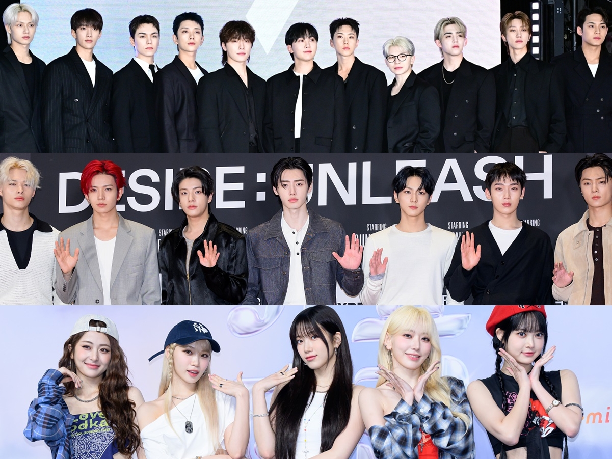 SEVENTEEN、ENHYPEN、LE SSERAFIMが快挙！2025年上半期の全米CD売上TOP10にランクイン