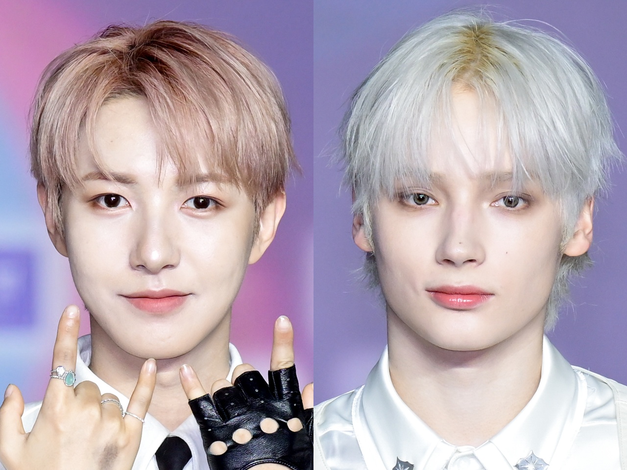 NCT・ロンジュン＆TXT・ヒュニンカイ、美しすぎる“密着ショット”に大興奮！「顔面国宝…」【PHOTO】
