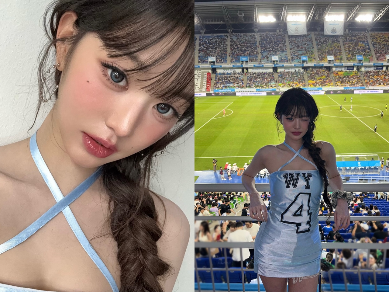 過度な“露出衣装”で「ふさわしくない」と議論になったが…IVE・ウォニョン、問題視せず堂々と再び披露【PHOTO】