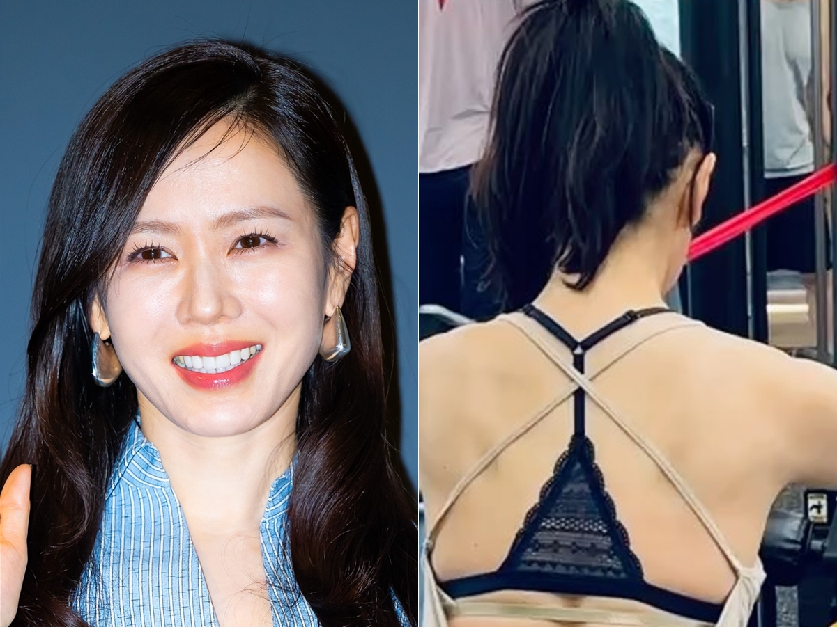 『愛の不時着』ソン・イェジン、鍛え抜かれた“美背中”公開！一児の母とは思えないトレーニング姿が話題