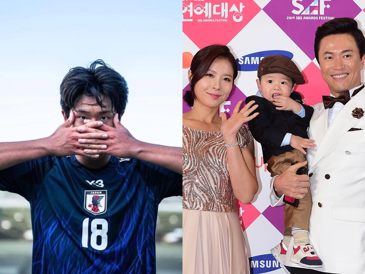 日本代表を選択した息子に「ありがとう」　韓国歌手、ハロプロ出身の日本人妻との間に生まれた次男を応援