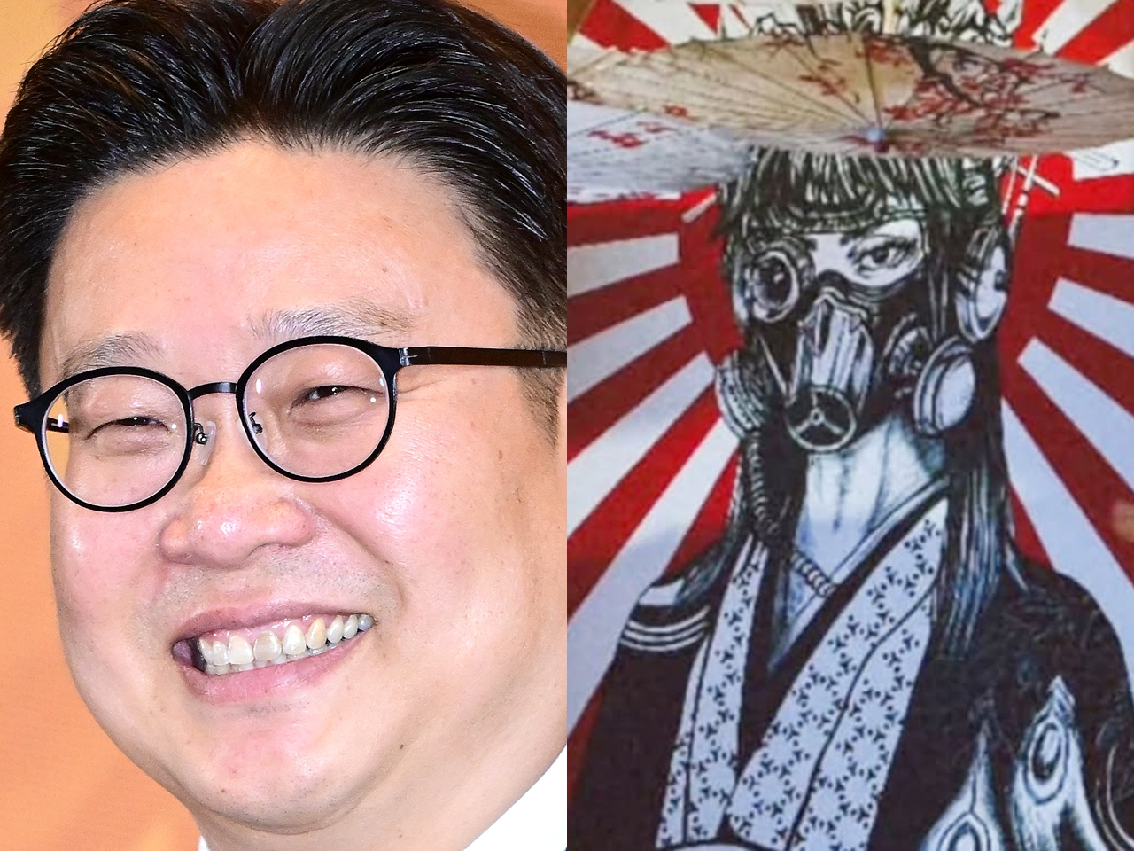 「誤った韓国文化を伝播するな！」自称・韓国広報専門家がルーマニアの飲食店に激怒…韓国料理なのに旭日旗？【画像】