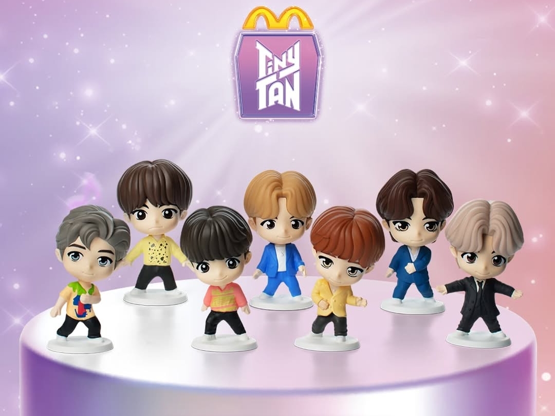 日本でも売ってほしい…！韓国マクドナルド、BTSキャラ「TinyTAN」とコラボしたハッピーセット販売開始