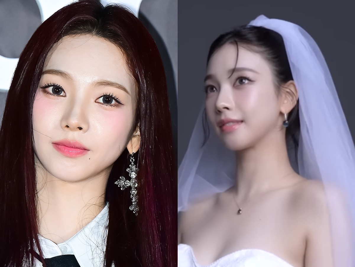 「今日私結婚する」aespa・カリナが花嫁に!?純白ウェディングドレス姿の圧巻美貌でファンを虜に