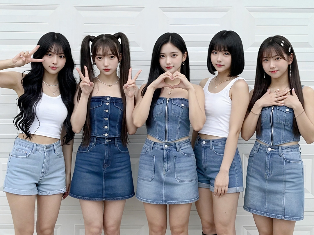 K-POPもついにここまで来た？「AI技術100％」ガールズグループ、デビュー2カ月で23枚目の新曲MV公開