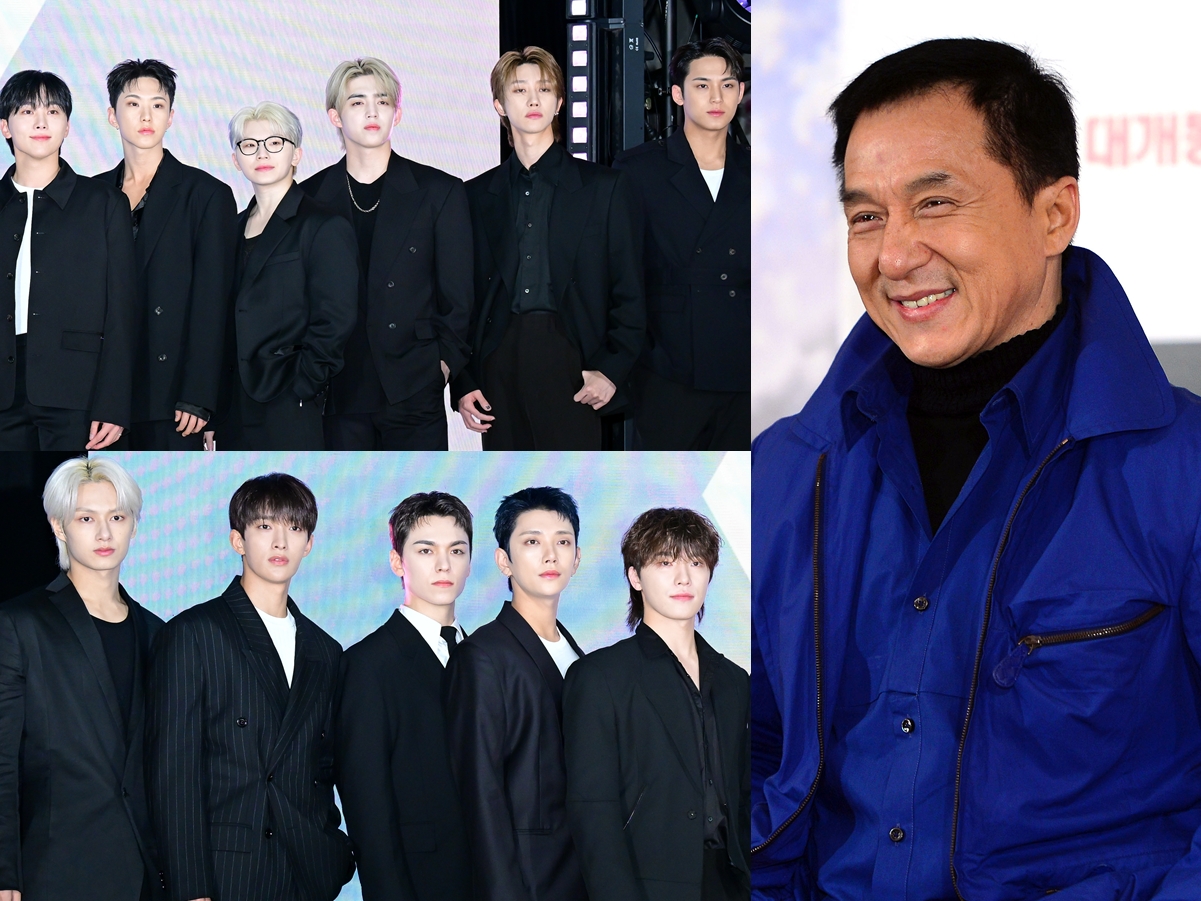 「信じられない」ジャッキー・チェン、SEVENTEENの香港公演に“サプライズ登場”！夢の共演SHOTに反響【PHOTO】
