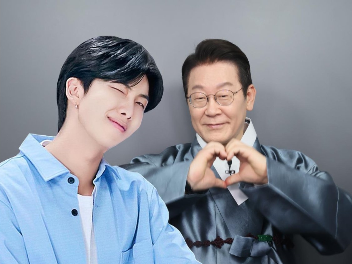 「オーマイガー、合成？」とBTS・RM本人も反応　韓国大統領が投稿した話題の“ツーショット”、真相とは