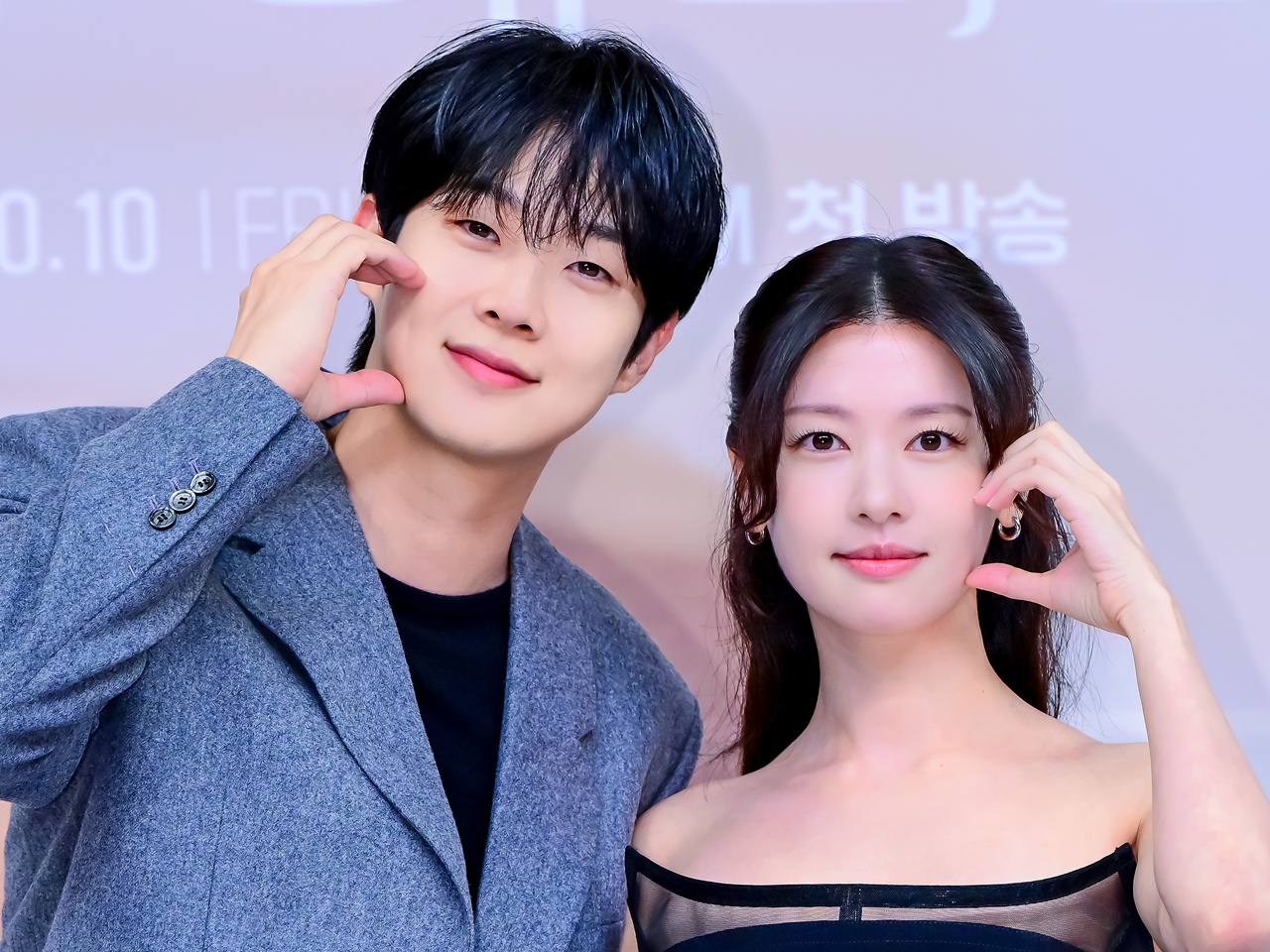 チェ・ウシク&チョン・ソミン、“息ぴったり”の相性披露！ドラマ『私と結婚してくれますか？』制作発表会に登場