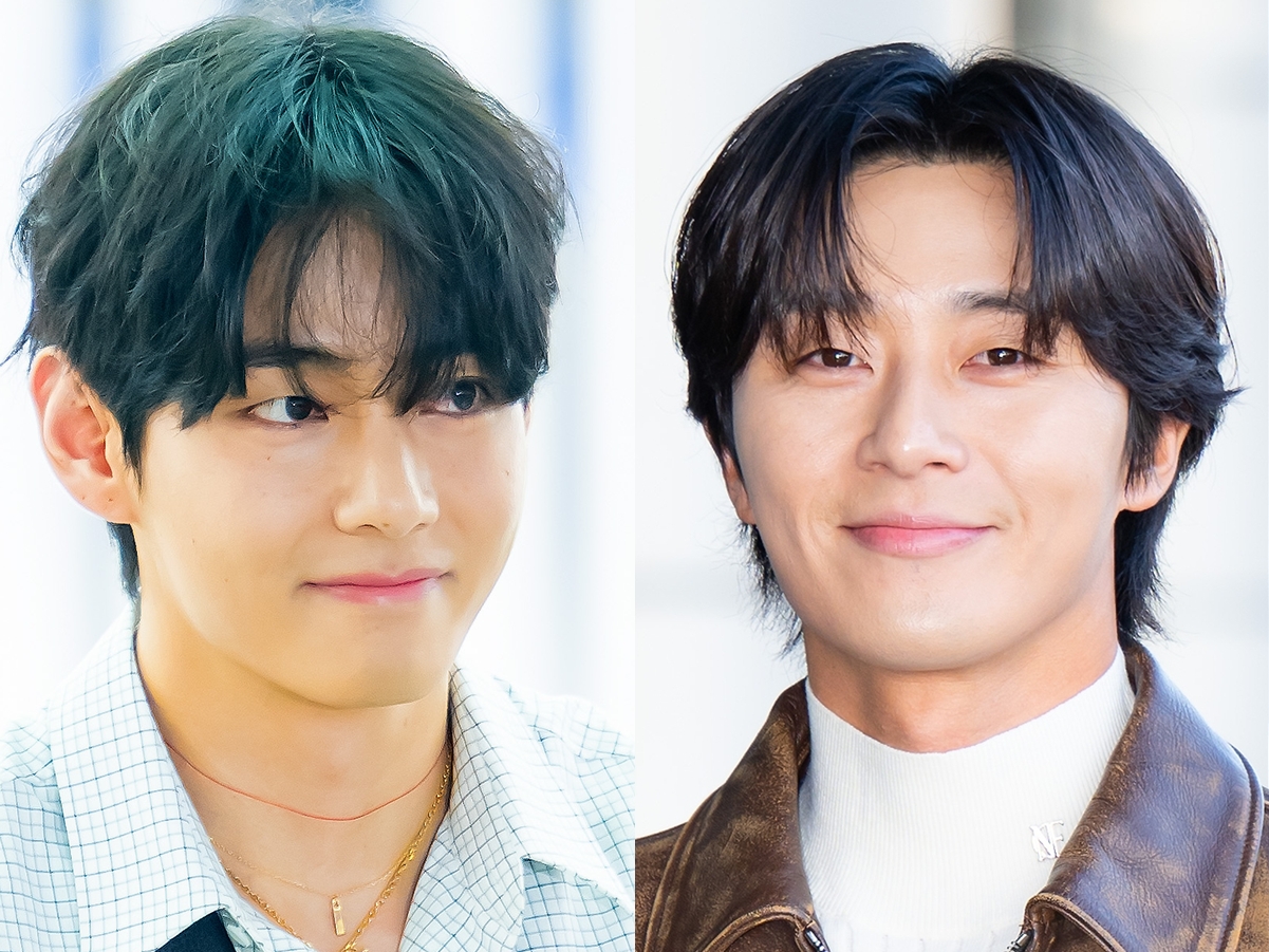 BTS・V、俳優パク・ソジュンら仲良し“ウガ・ファミリー”完全体で集結！夜のお散歩SHOTが話題【PHOTO】