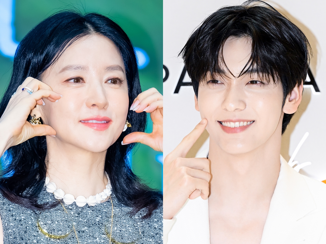 年齢差は30歳に近いが…女優イ・ヨンエ、TXT・スビンと“密着ツーショット”でも違和感ない若々しさ【PHOT】