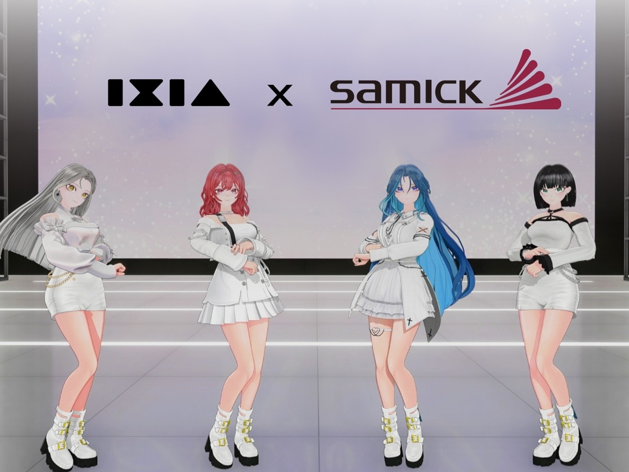 今年8月誕生の新人！韓国バーチャルガールズグループ「IXIA」、老舗楽器メーカーとのコラボ発表