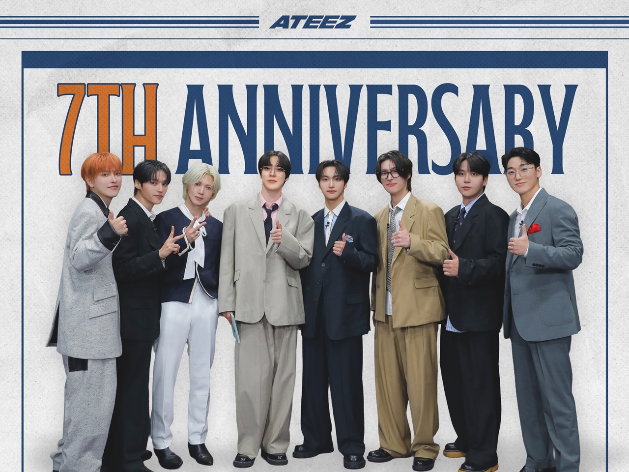 ATEEZ、デビュー7周年を豪華イベントで祝福！8人全員で迎えた記念日にファン感涙