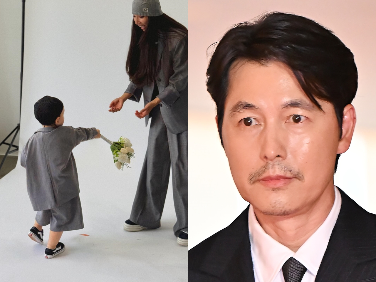 婚姻関係にないチョン・ウソンとの間に生まれた息子を突然公開　「父親を守りたい」と語っていた年下モデルに賛否