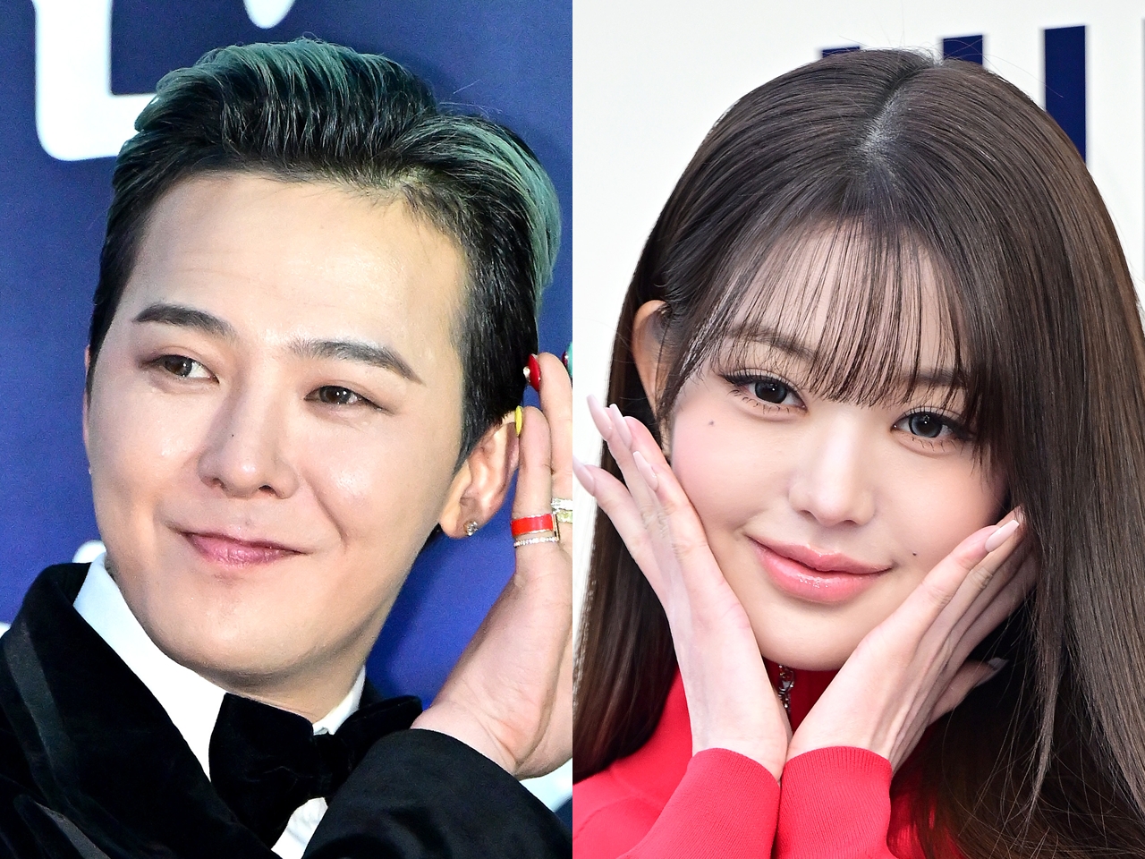 G-DRAGONがIVE・ウォニョンに大きな花束をプレゼント！ウィット溢れる