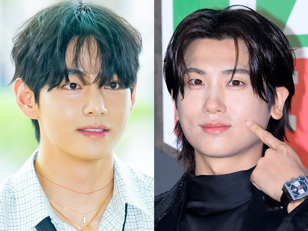 「水の中でもイケてる」BTS・V、“親友”パク・ヒョンシクとのプールSHOT公開！誕生日を祝福