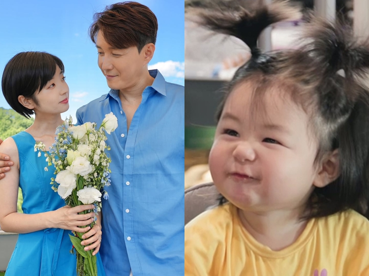 BTS・JUNG KOOK似で話題！“18歳年下の日本人妻”との間に生まれた韓国俳優の息子、初のみかんに大満足？