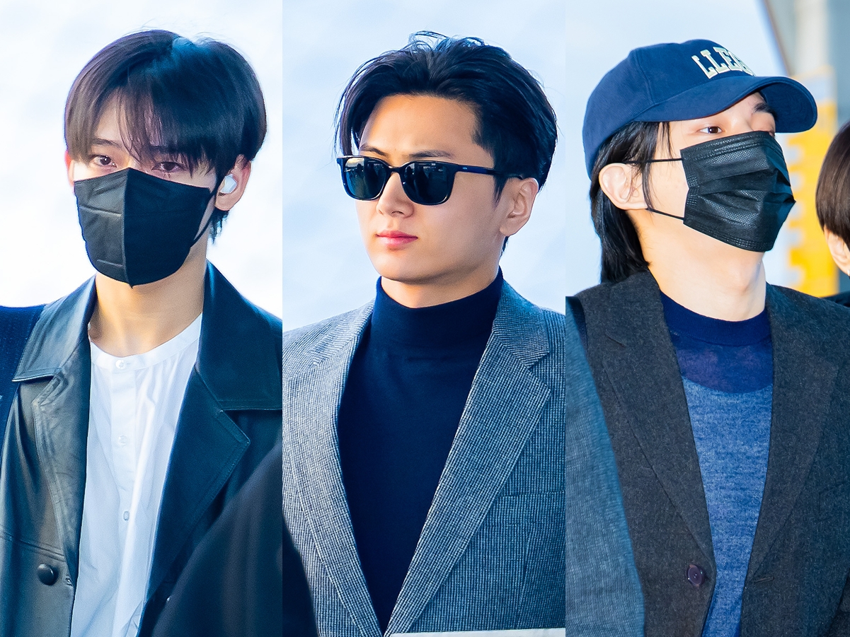ENHYPEN、隠しきれない“イケメンオーラ”で空港に登場！「2025 MAMA AWARDS」のため香港に出国【空港写真】