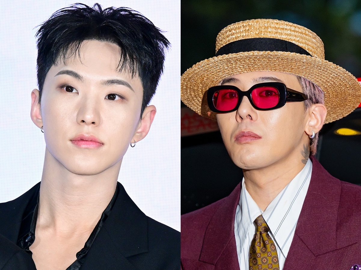 “入隊中”SEVENTEEN・ホシ、G-DRAGON公演を訪問！メンバーとの2SHOTも　近況が話題【PHOTO】