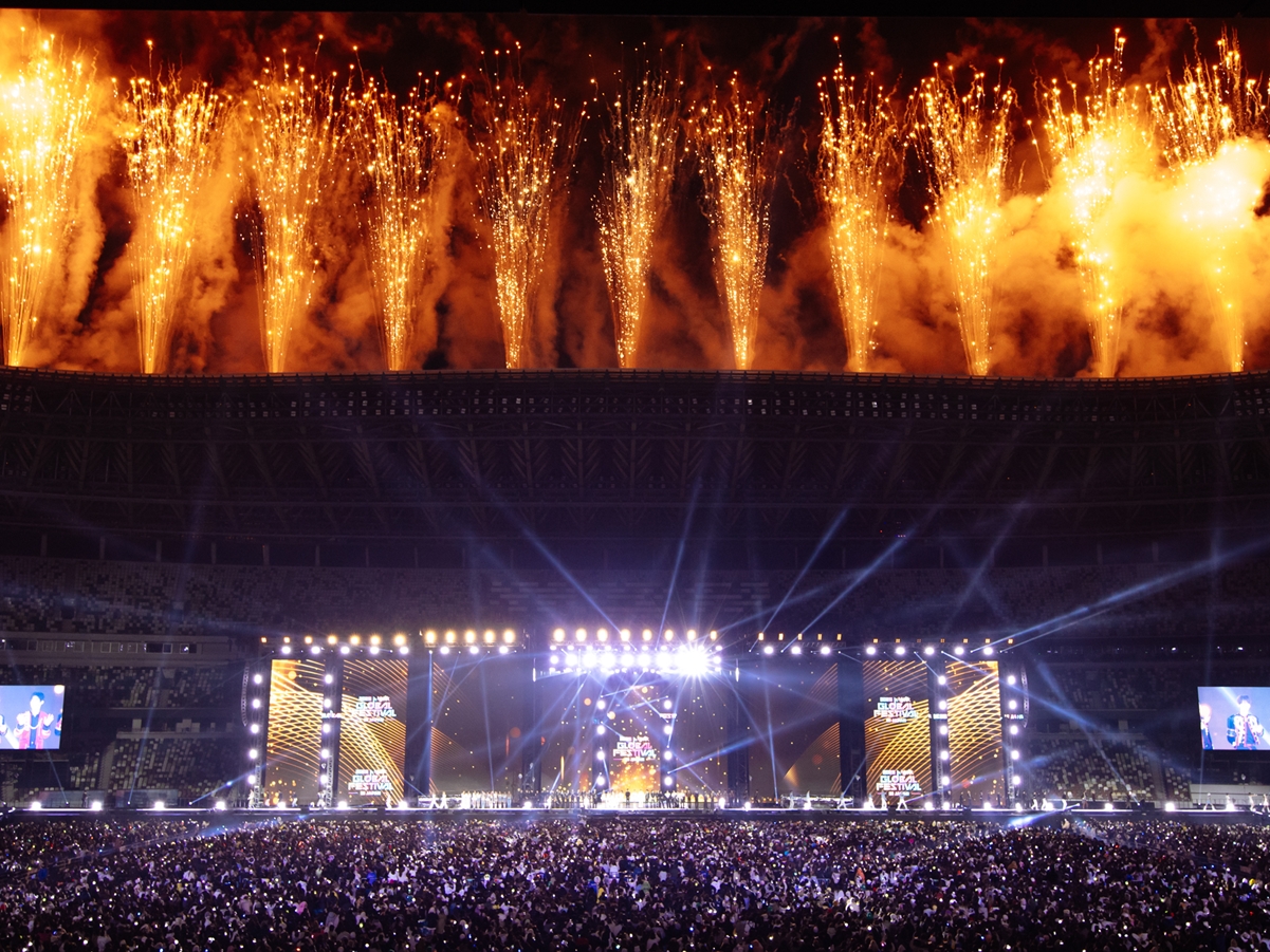 TXT・ENHYPEN・ITZYら出演！国立競技場開催で計14万人熱狂　『MUSIC BANK』日本公演レポート【DAY1】
