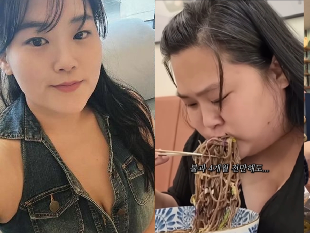 谷間披露は自信の表れか　驚異の“マイナス67kg”で大変身したスジさんの近況が話題、弟夫婦は歌手【PHOTO】