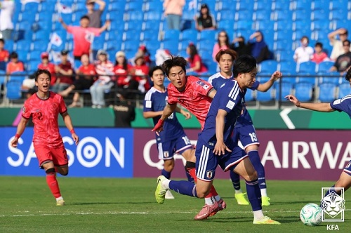 U-23アジアカップ準決勝、日本対韓国
