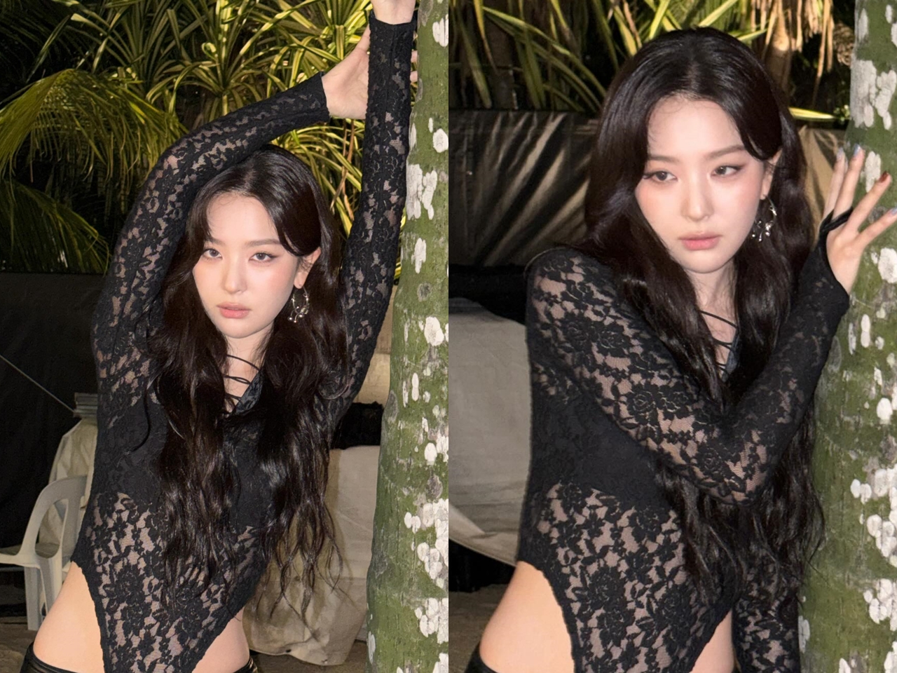 「もっと服を着て」超ハイレグタイプのボディースーツで悩殺！新年最初の投稿から色気あふれるスルギ【PHOTO】