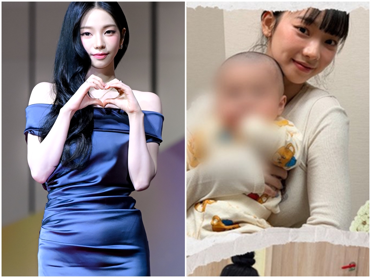 『紅白』出場後？aespa・カリナ、赤ちゃんを抱いてミルクも　休暇中の姿がネットで話題に