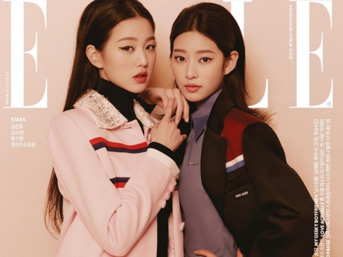 IZ*ONEキム・ミンジュ×チャン・ウォニョンのラブリーすぎるレトロ