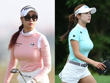 美女ゴルファー、ユ・ヒョンジュ＆アン・ソヒョンがタッグ結成！中国選手とのオンタクト大会に出場