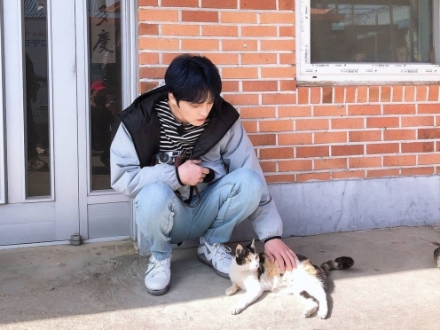 ジェジュン、“にゃんこにメロメロ”な近況公開…「相乗効果でかわいさ倍増」【PHOTO】