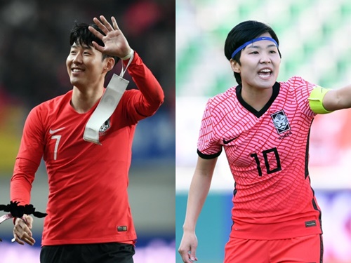 ソン・フンミン＆チ・ソヨン、韓国サッカーの男女エースが英メディア「年間ベストイレブン」選出！